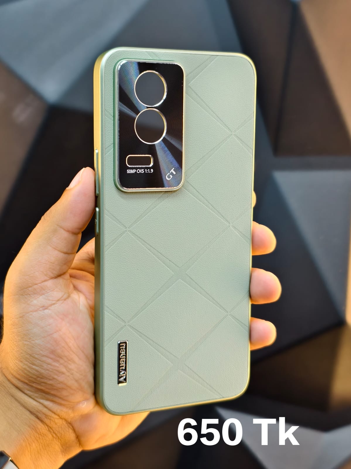 Honor gt leather texture premium back cover